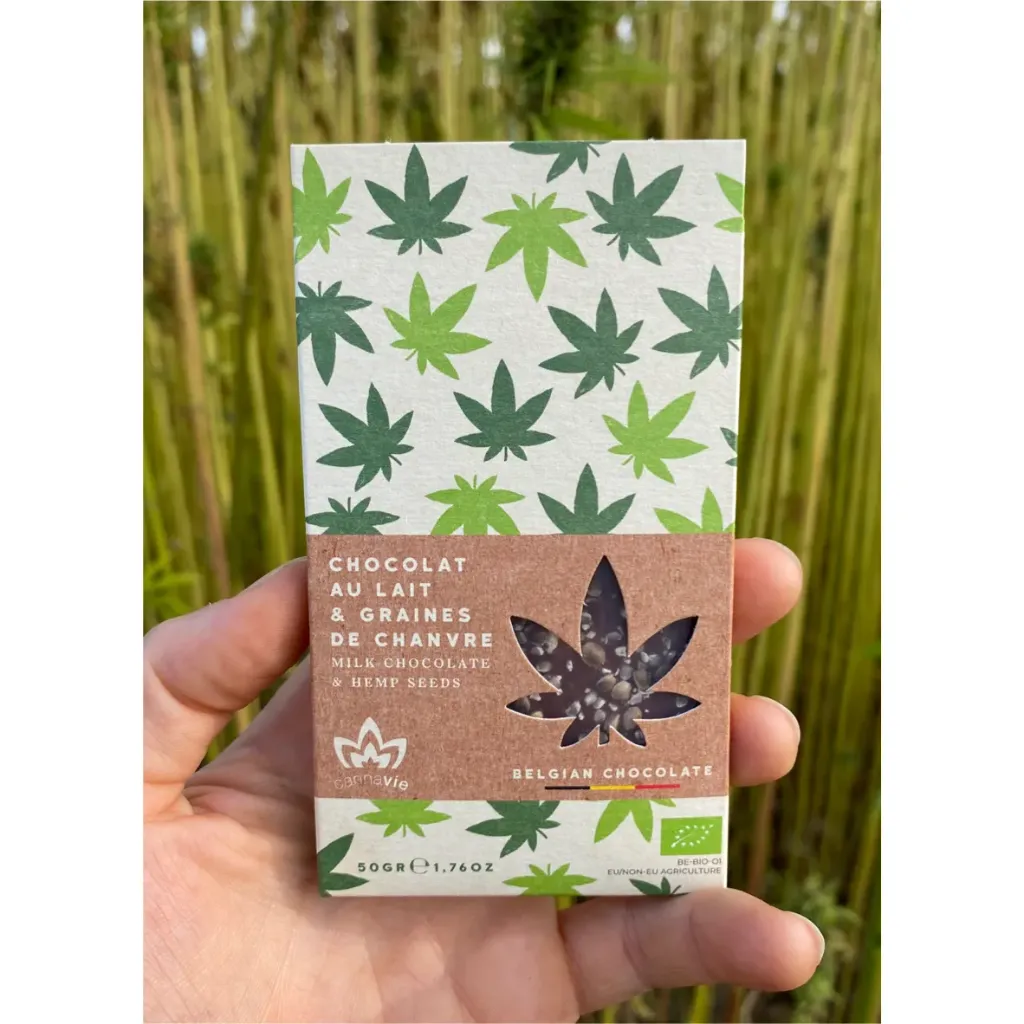 Chocolat au Chanvre Bio & Fairtrade (Au lait)